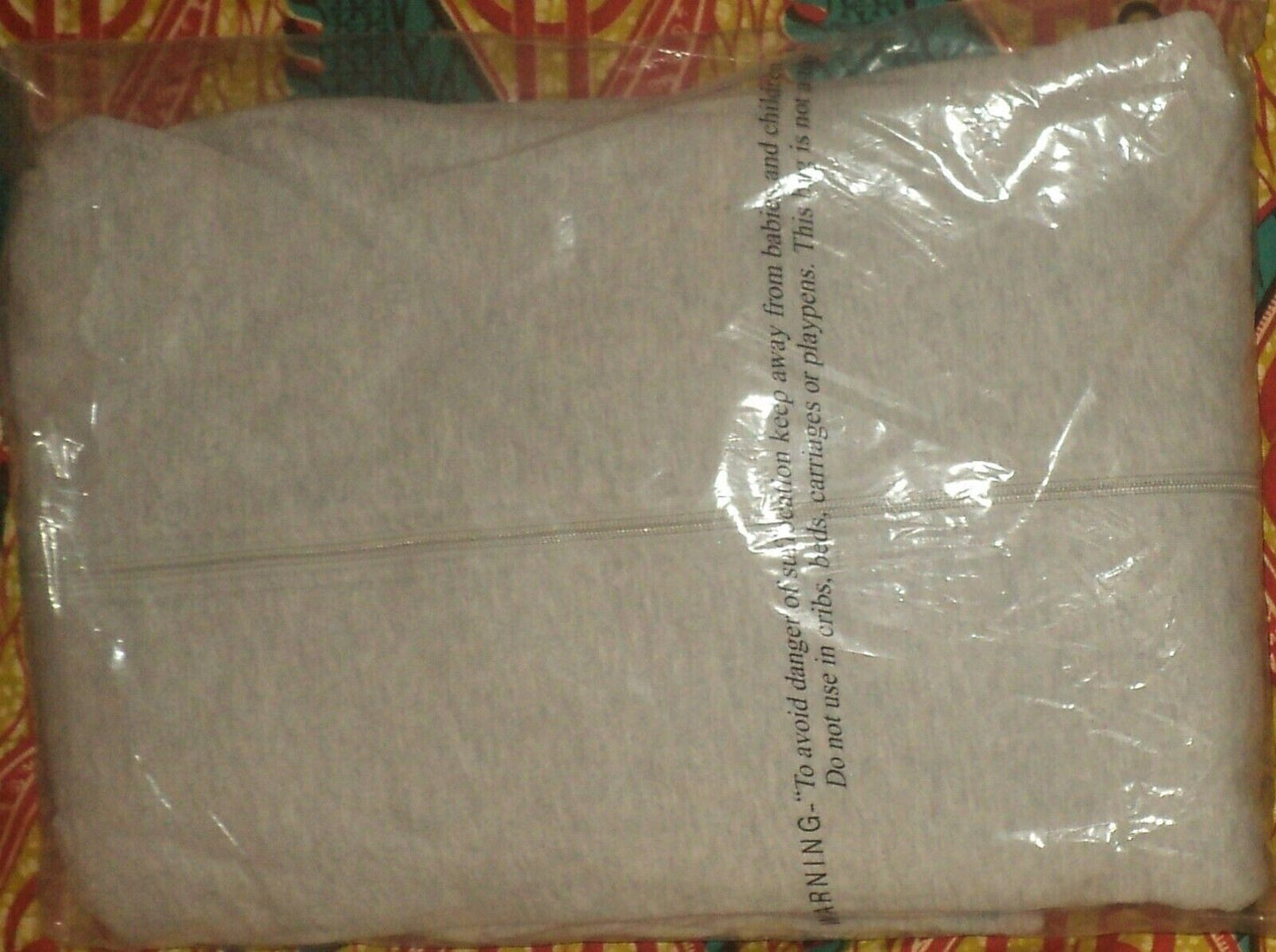 Dreams & Co. Plus Size Heather Grey Long Fleece Hoodie Robe Size 1X(22/24)