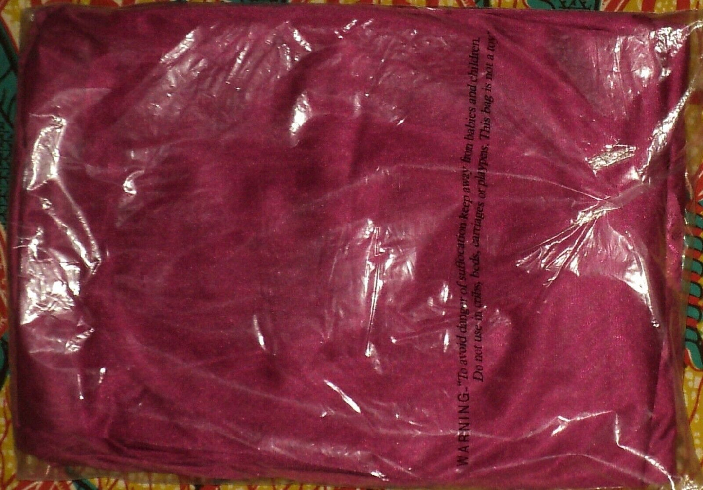 Only Necessities Plus Size Berry Long Peignoir & Robe Set Size 5X(38/40)