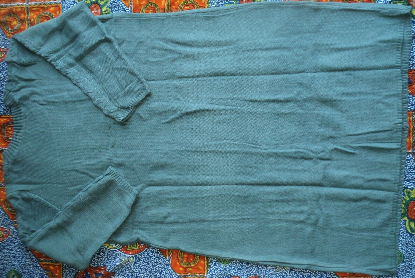 Jessica London Plus size New Sage Cable Knit Long Sleeves Sweater Dress Sz 38/40