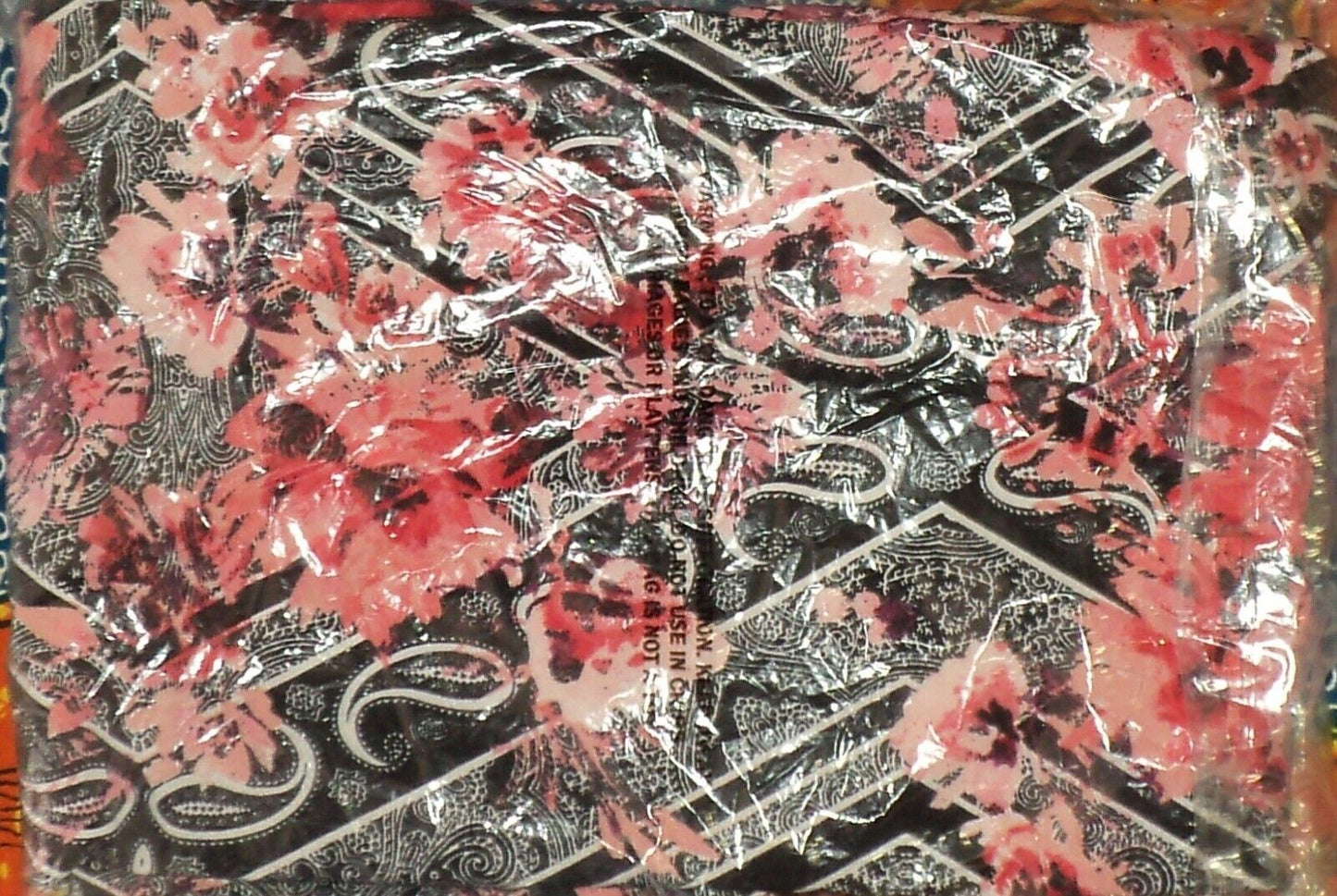 Denim 24/7 Plus Size Floral Paisley Ultra Smooth Print Maxi Dress Size L(18/20)