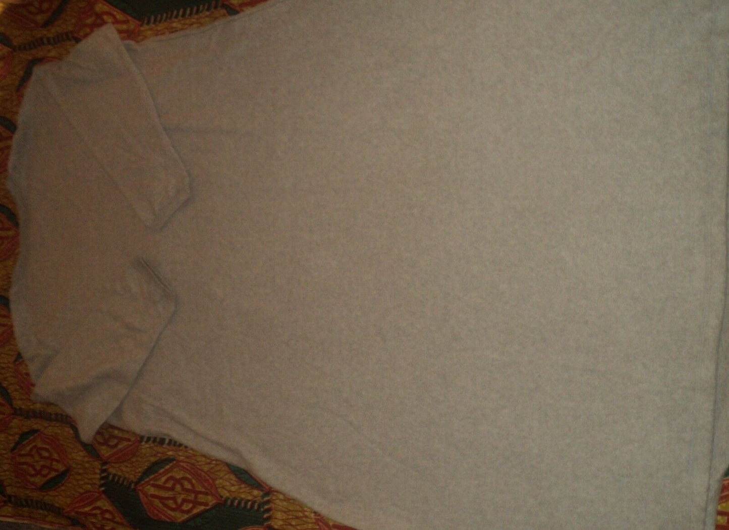 Dreams & Co. Plus Size Heather Grey Long Sleeves Sherpa Long Lounger 4X(34/36)