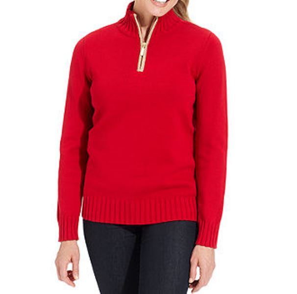 Karen Scott Deep Black Long-Sleeve Pullover Sweater Size Small
