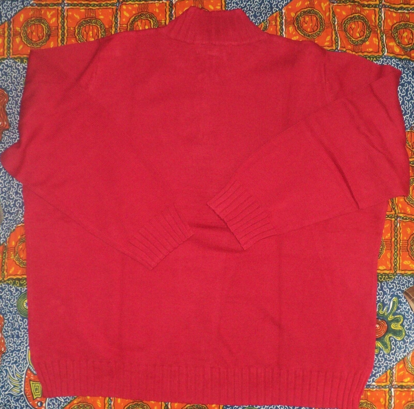 Karen Scott Deep Black Long-Sleeve Pullover Sweater Size Large
