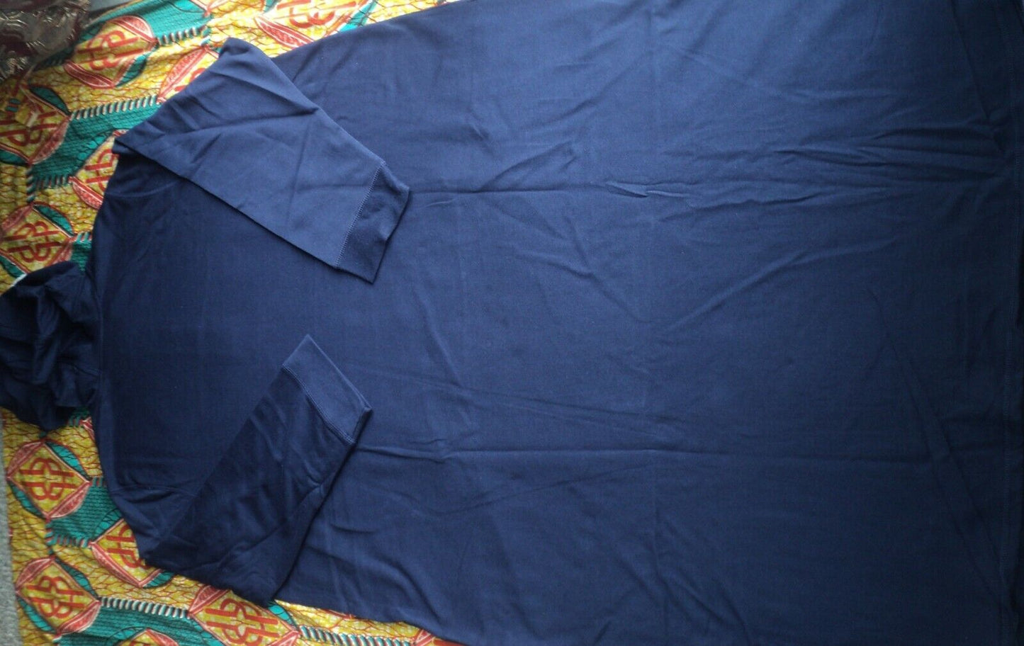 Dreams & Co. Plus Size Navy Long Sleeves Hooded Lounger Size 3X(30/32)