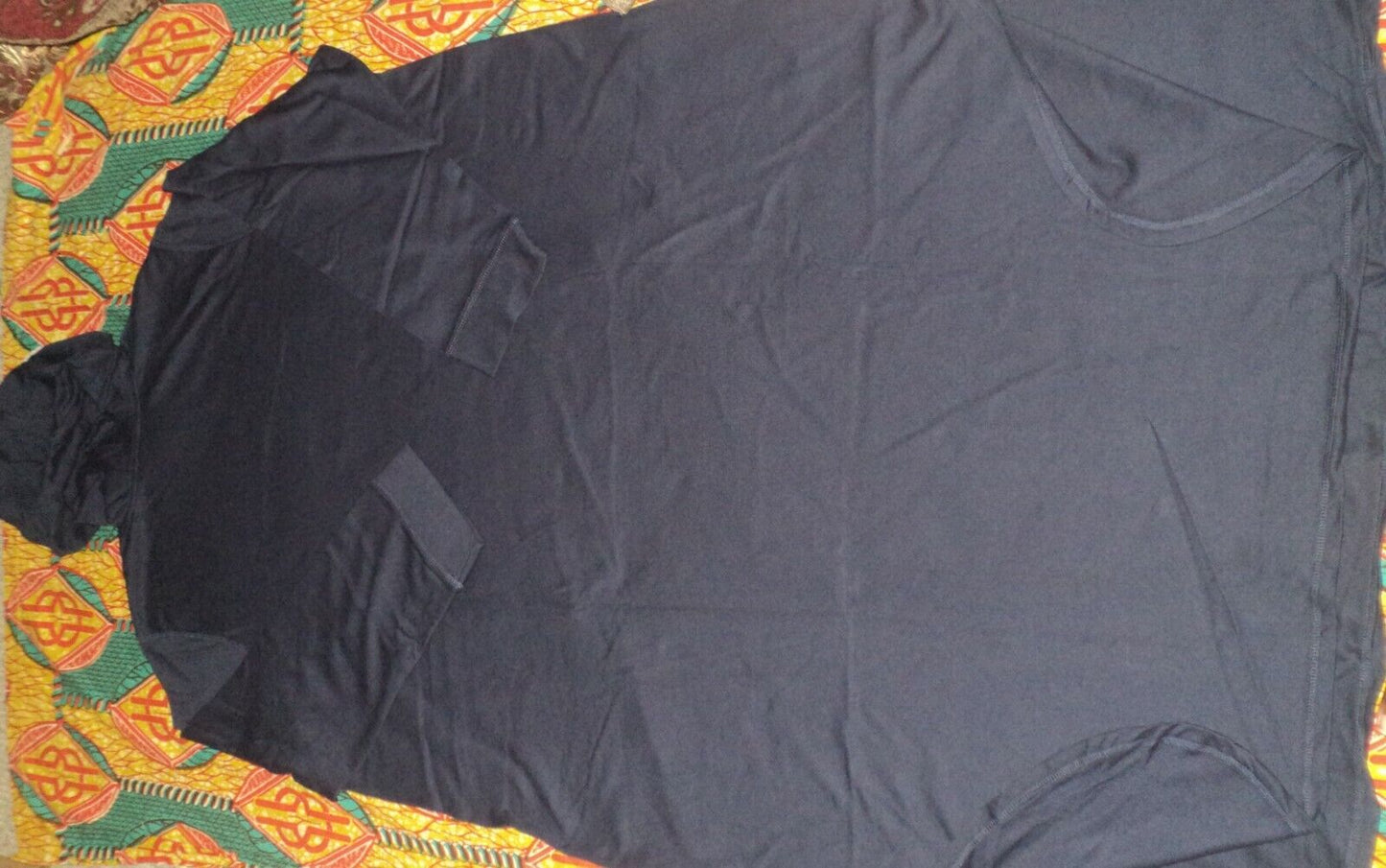 Dreams & Co. Plus Size Navy Long Sleeves Hooded Lounger Size 3X(30/32)
