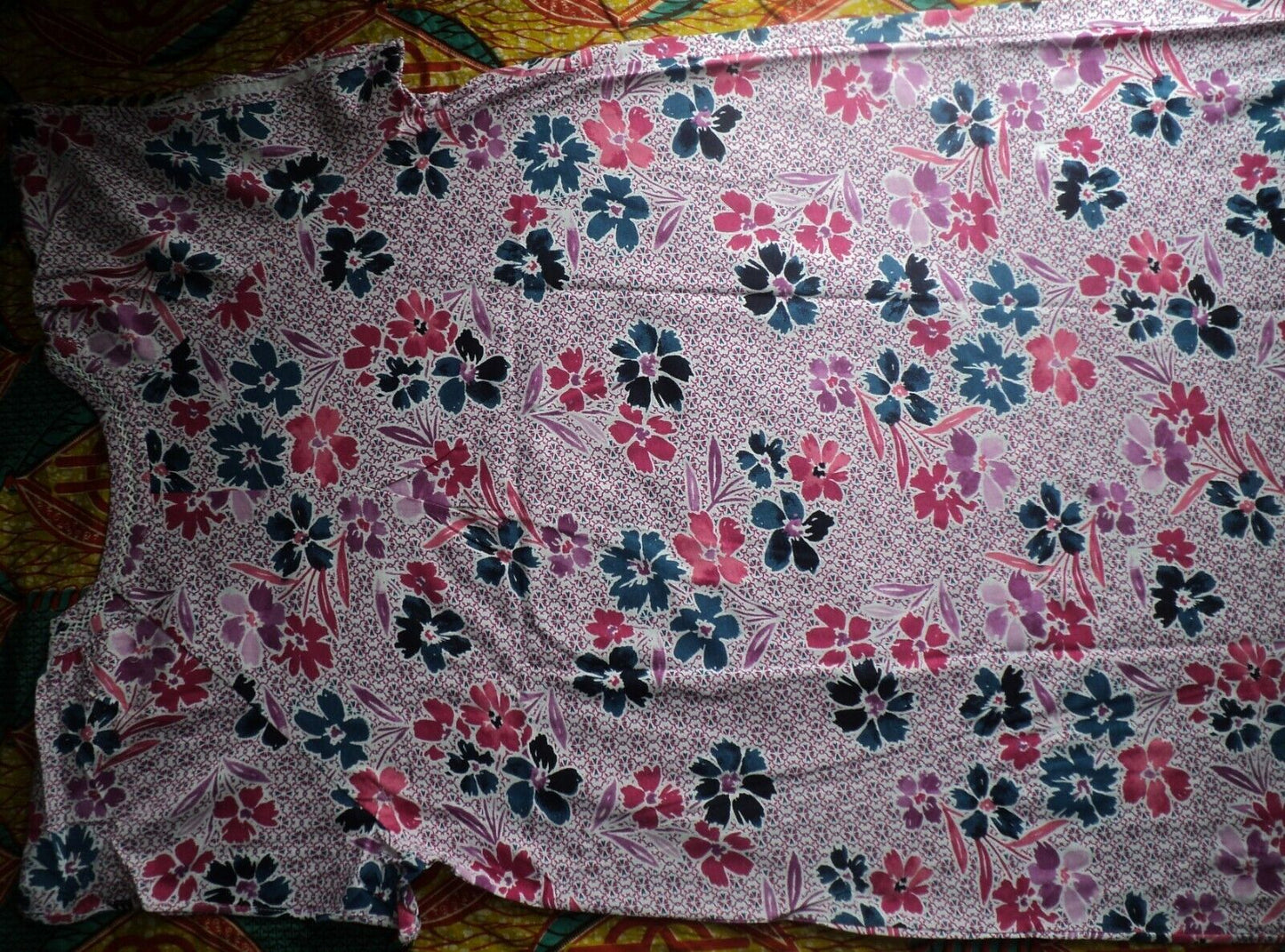 Only Necessities Plus Size Radiant Orchid Crochet Trim Nightgown Size 2X(26/28)