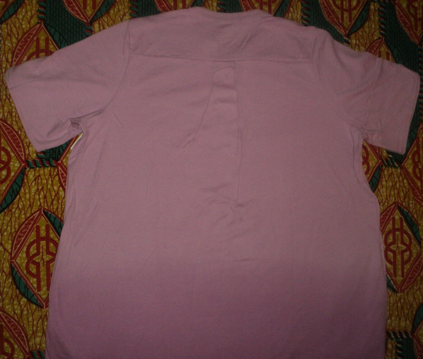 Dreams & Co. Plus Size Orchid Pink Ombre Short Sleeve Knit Lounger Size 1X-22/24