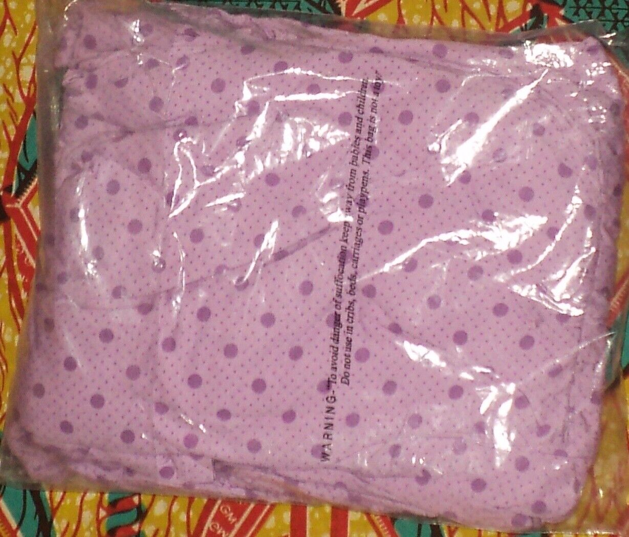 Only Necessities Plus Size Light Orchid Dot Pintucked Pajama Set Size 2X(226/28)