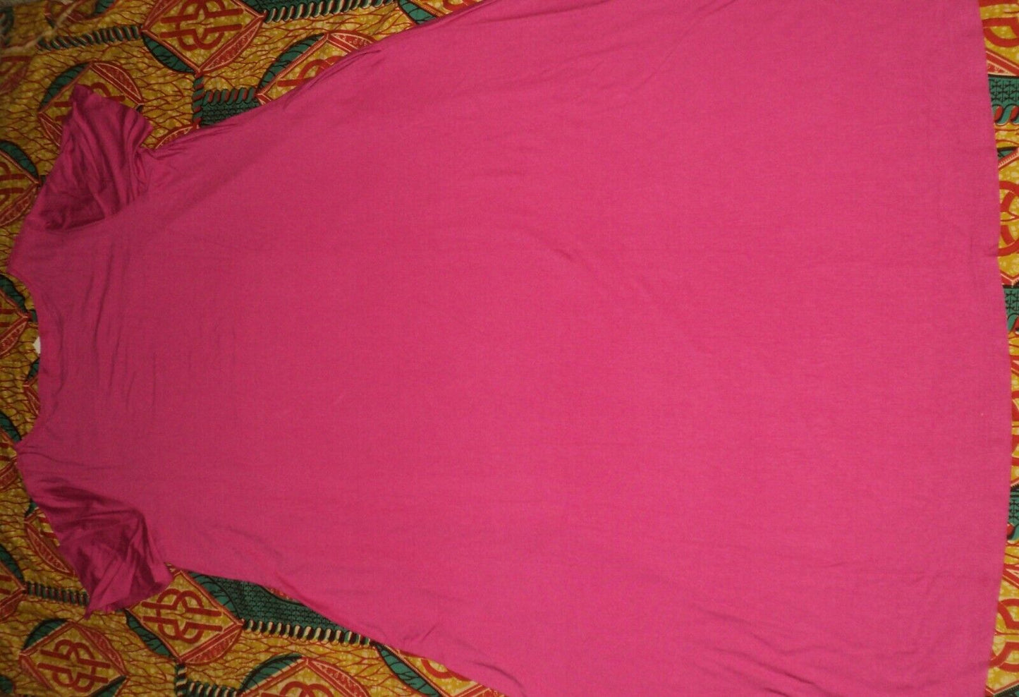 Jessica London Petite Plus Size Berry Applique Knit Maxi Dress Size 20W