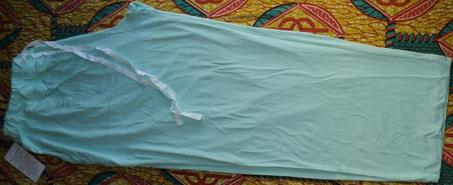 Dreams & Co. Plus Size Pale Ocean 2-Piece Classic Pajama Set Size 5X(38/40)