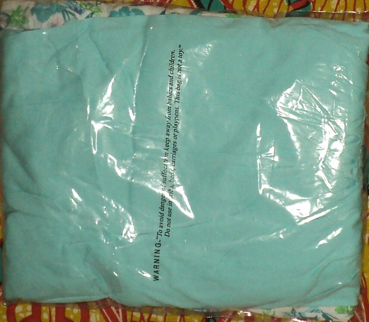 Only Necessities Plus Size Pale Ocean Tulip Smocked Capri Pajamas Set Size 3X