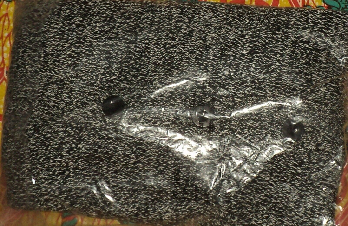 Woman Within Plus Size Black White Marled Sweater Cardigan Size 2X(26/28)