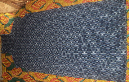 Roaman's Plus Size Navy Print Slouchy Turtleneck Dress Size 1X(22/24)