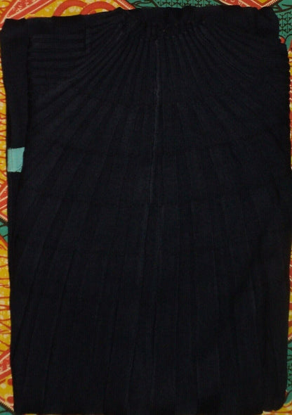 Roaman’s Plus Size Navy Soft Turquois Swing Sweater Dress Size 2X(26/28)