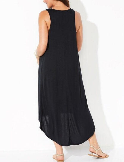 Swimsuits For All Plus Size Luxury Margarita High-Low Cover Up Dress Size 34/36