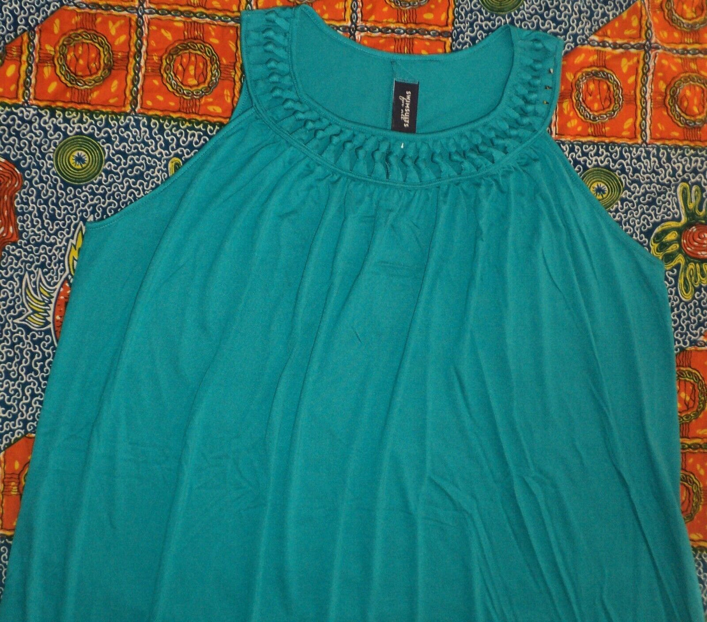 Swimsuits For All Plus Size Luxury Margarita High-Low Cover Up Dress Size 18/20