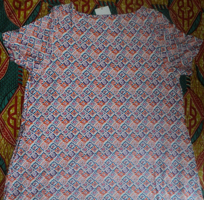 Jessica London Plus Size Vibrant Orange Crochet Applique Maxi Dress Size 22W