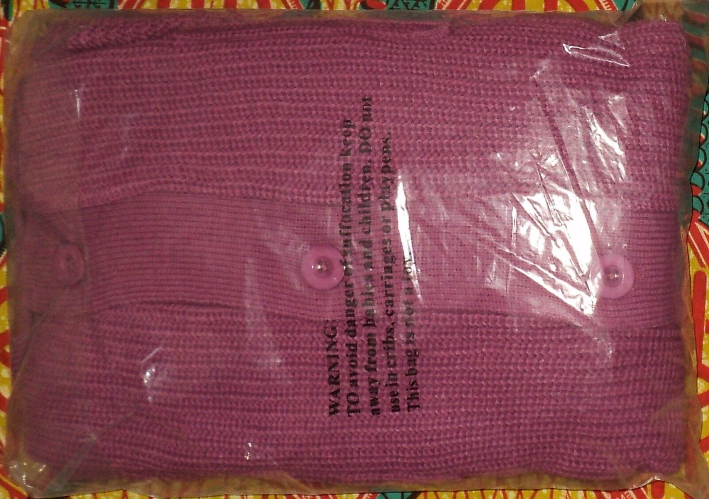 Woman Within Plus Size Deep Orchid Shaker Knit Cardigan Size 3X(30/32)