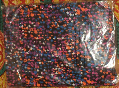 Jessica London Tall Plus Size Abstract Multi Crochet Applique Maxi Dress Sz 24W