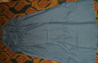 Jessica London Plus Size Light Stonewash  Sleeveless Tencel Maxi Dress Size 16W