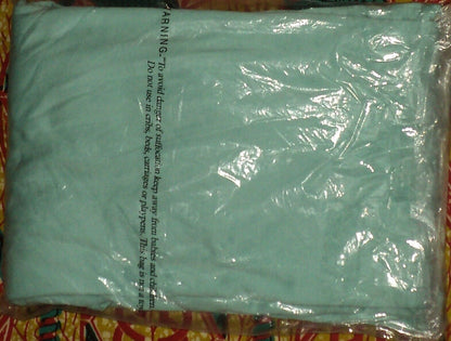 Dreams & Co. Plus Size Azure Short Sleeves A-Line Lounger Size L(18/20)