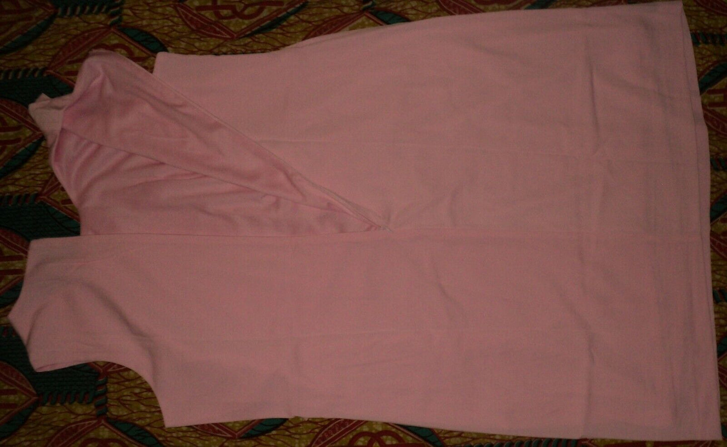 Jessica London Plus Size Powder Pink Sleeveless Overlay Sheath Dress Size 24W