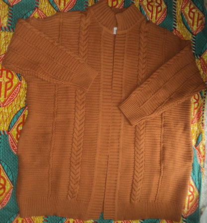 Woman Within Plus Size Ginger Long Sleeves Knit Sweater Cardigan Size 4X(34/36)