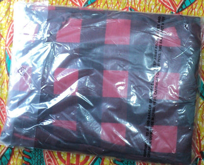 Dreams & Co. Plus  Size Classic Red Thermal Henley Sleepshirt Size 1X(22/24)