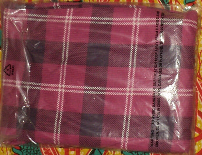 Dreams & Co. Plus Size Raspberry Violet Thermal Henley Sleepshirt Size 1X(22/24)