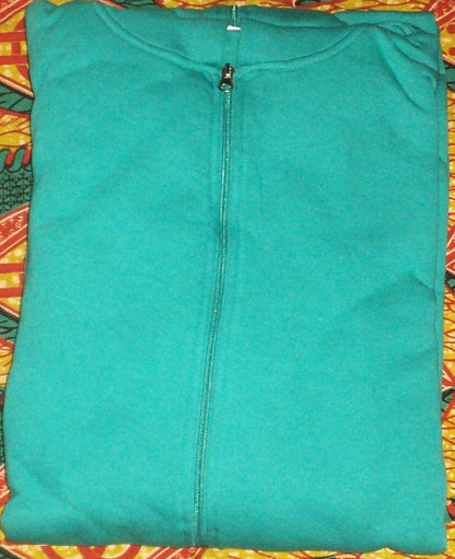 Dreams & Co. Plus Size Waterfall Long Fleece Hoodie Robe Size 1X(22/24)