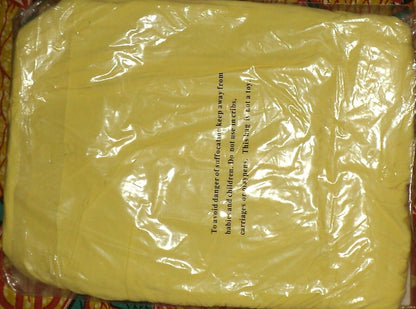 Jessica London Plus Size Bright Lemon Sleeveless Ruched Short Tank Dress Size 22