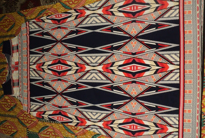 Denim 24/7  Petite  Plus Size Navy Graphic  Ultra Smooth Print Maxi Dress Sz 4X