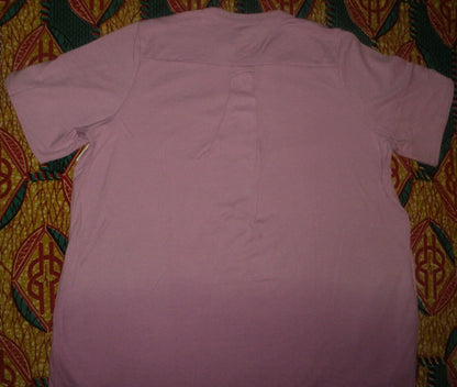 Dreams & Co. Plus Size Orchid Pink Ombre Short Sleeve Knit Lounger Size 1X-22/24