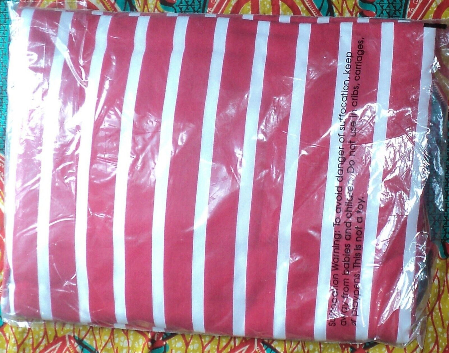 Woman Within Plus Size Vivid Red White Stripe Lace-Up Front Fleece Dress Size 2X