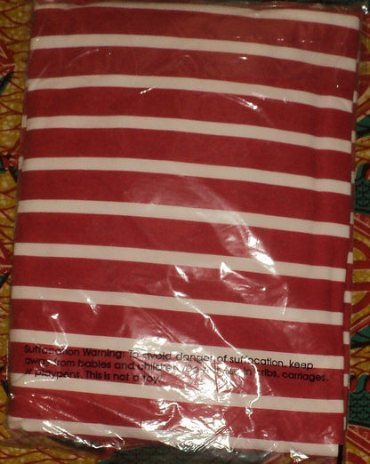 Woman Within Plus Size Vivid Red White Stripe Lace-Up Front Fleece Dress Size 2X