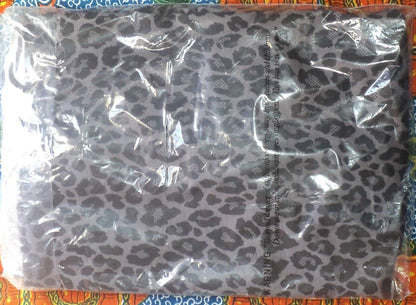 Jessica London Plus size Grey Long Sleeves Mockneck Animal Print Dress Size 24