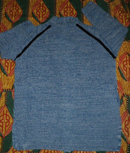 Woman Within Plus Size Bright Cobalt White Sporty Cardigan Size 2X(26/28)
