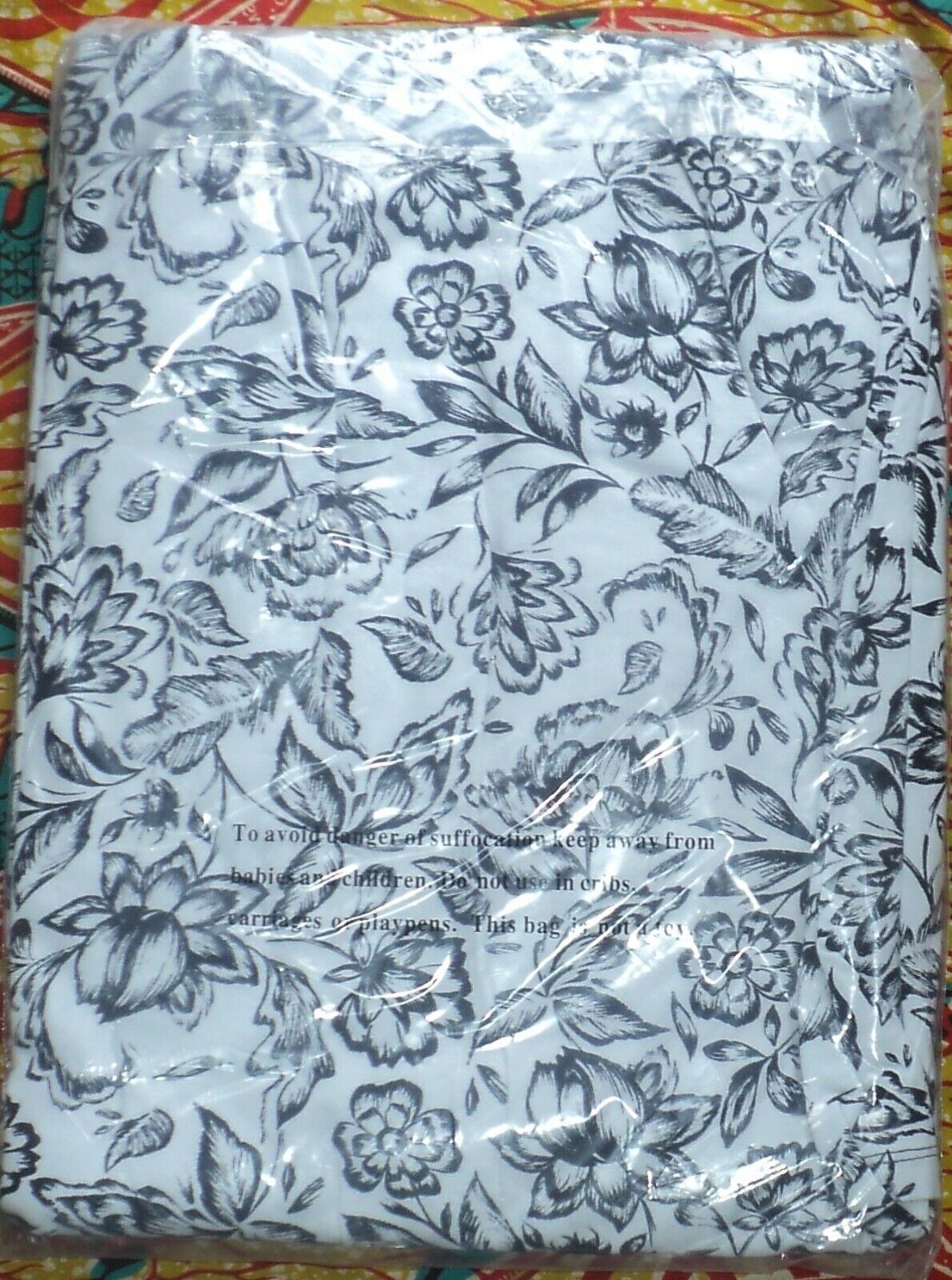 Jessica London Plus Size White Black Floral Faux Lace Up Maxi Dress Size 30W