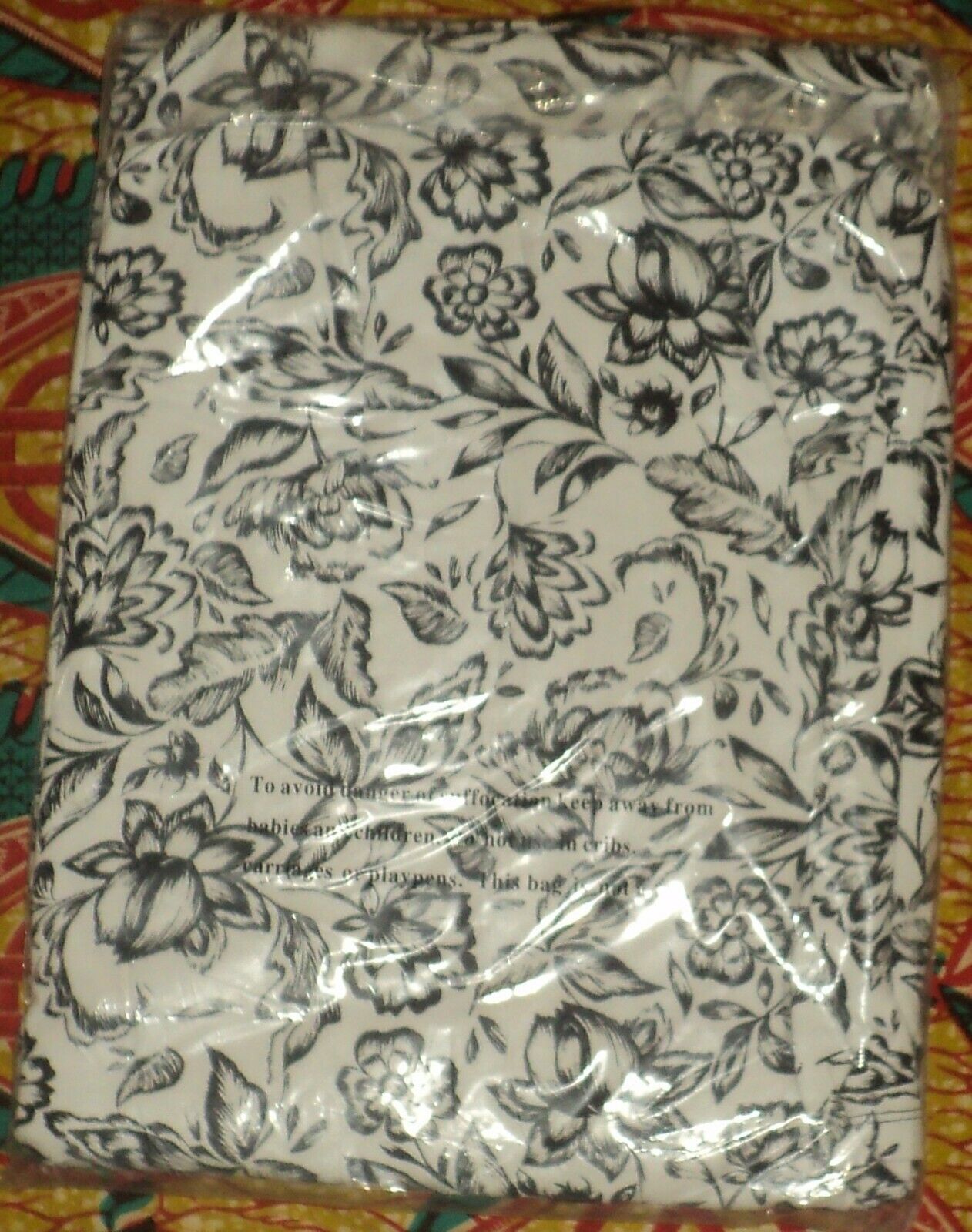 Jessica London Plus Size White Black Floral Faux Lace Up Maxi Dress Size 28W