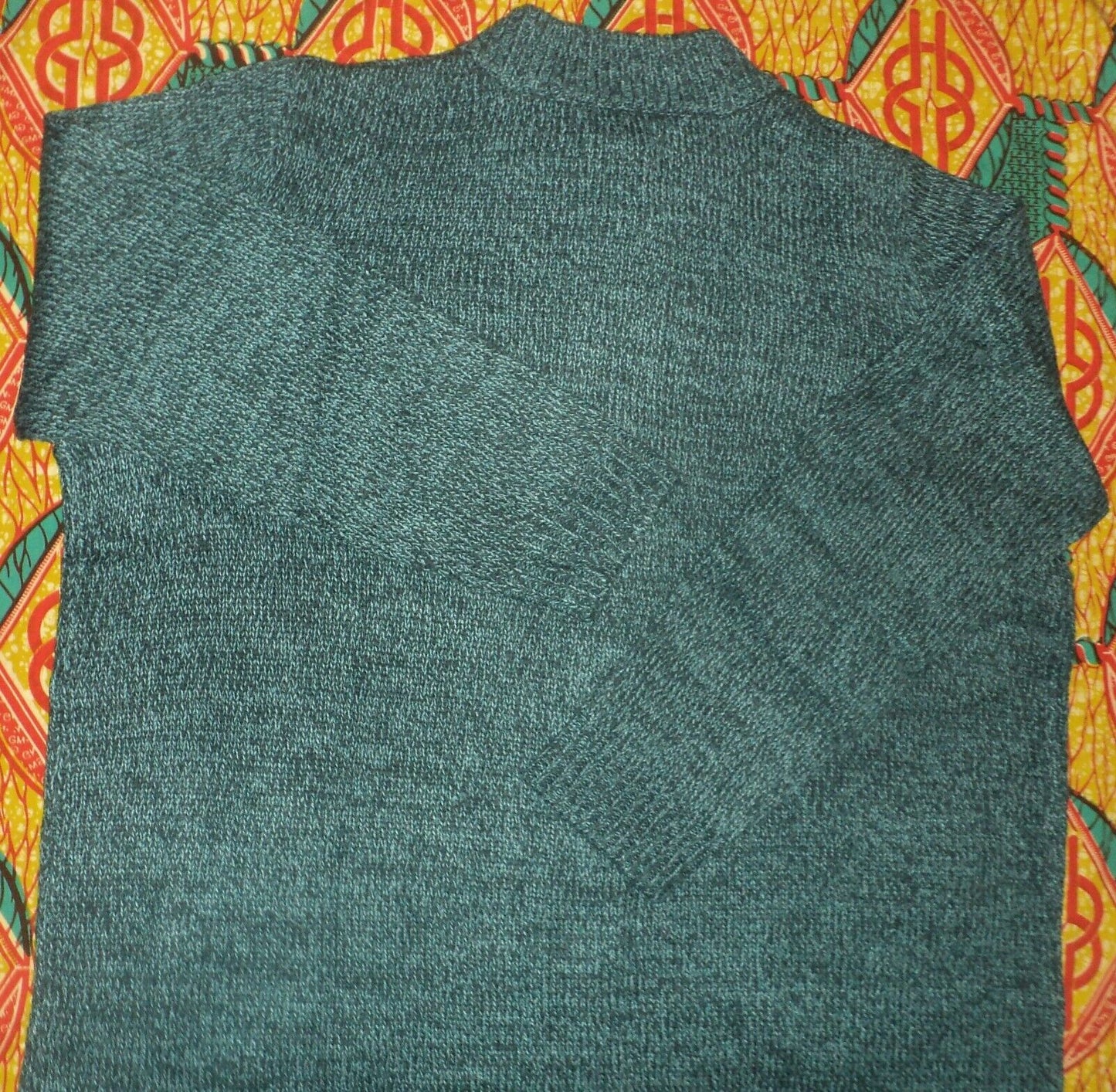 Woman Within Plus Size Midnight Teal Oasis Sweater Cardigan Size 1X(22/24)