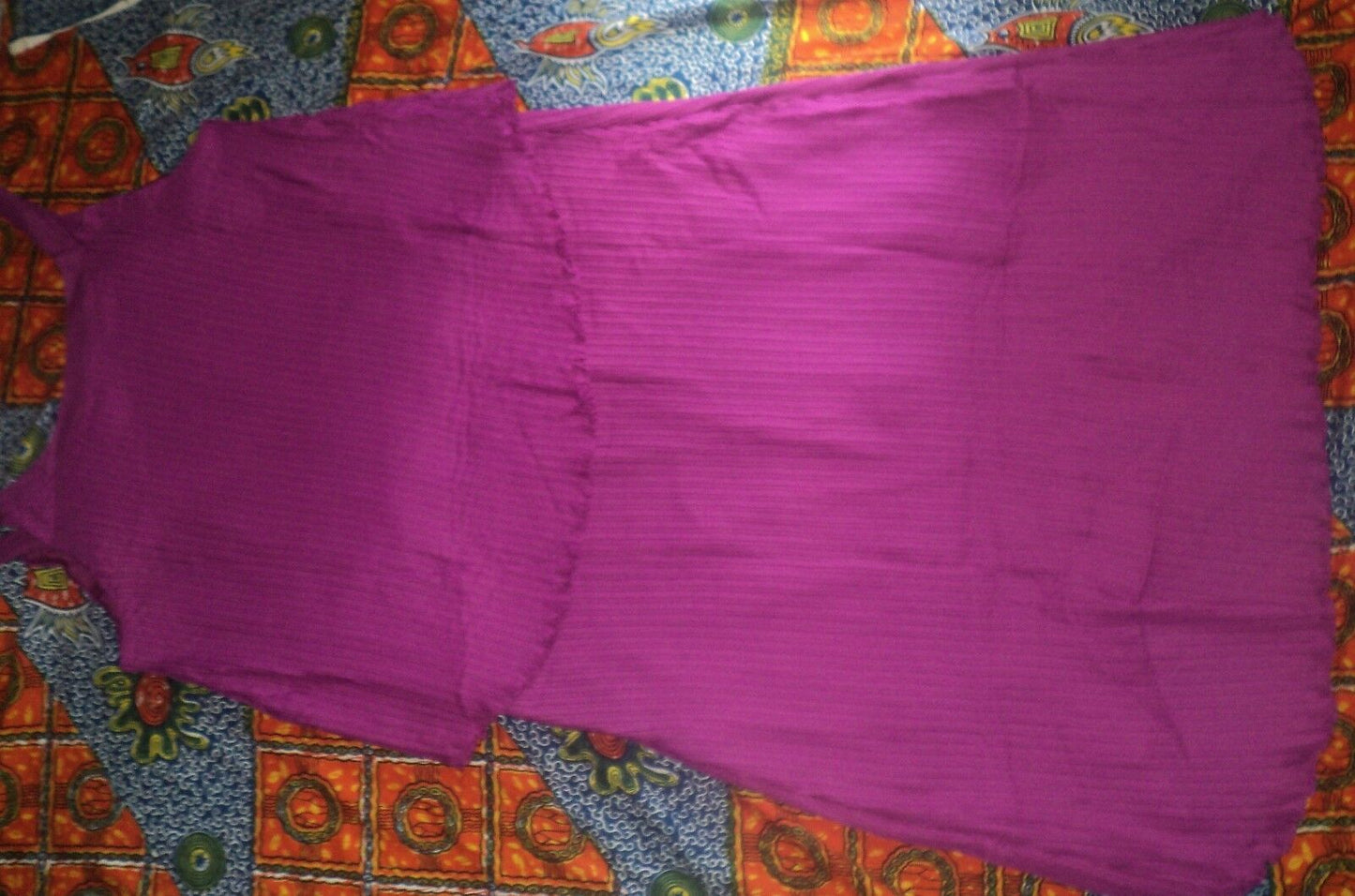 Avenue Plus Size Cherry Sleeveless Pleated Tier Hi Low Dress Size 20