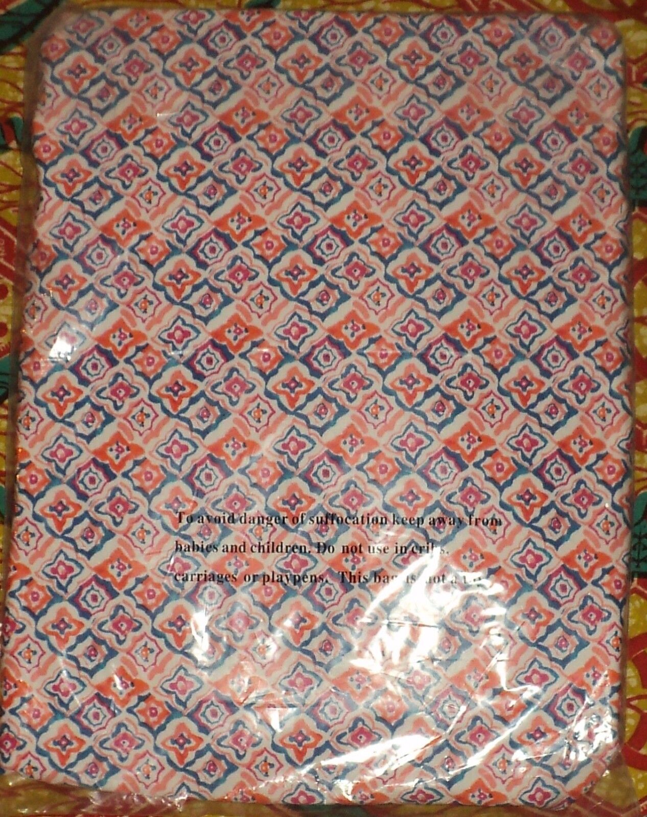 Jessica London Plus Size Petite Vibrant Orange Crochet Applique Maxi Dress 18W