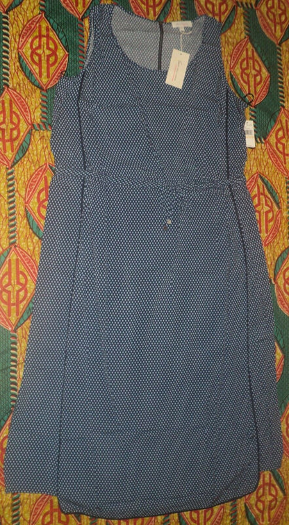 Two by Vince Camuto Plus Size Blue Night Sleeveless Printed Maxi Dress Size 3X