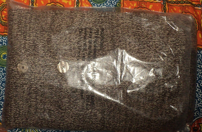 Woman Within Plus Size Light Khaki Chocolate Marled Sweater Cardigan Size 3X