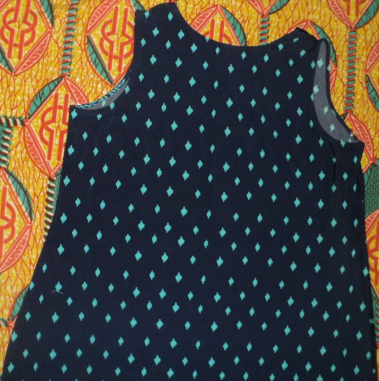 Catherines Plus Size Cool Ethnic Print Terrace Ridge Maxi Dress Size 4X(30/32W)