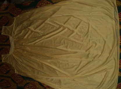 Only Necessities Plus Size Banana Long Tricot Knit Nightgown Size 2X(26/28)